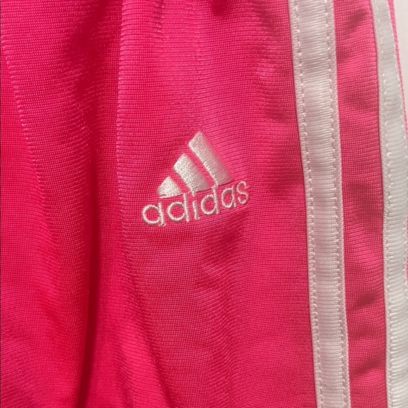 Adidas Vibrant Pink Kids' Track Pants Size 3T - Picture 3 of 4
